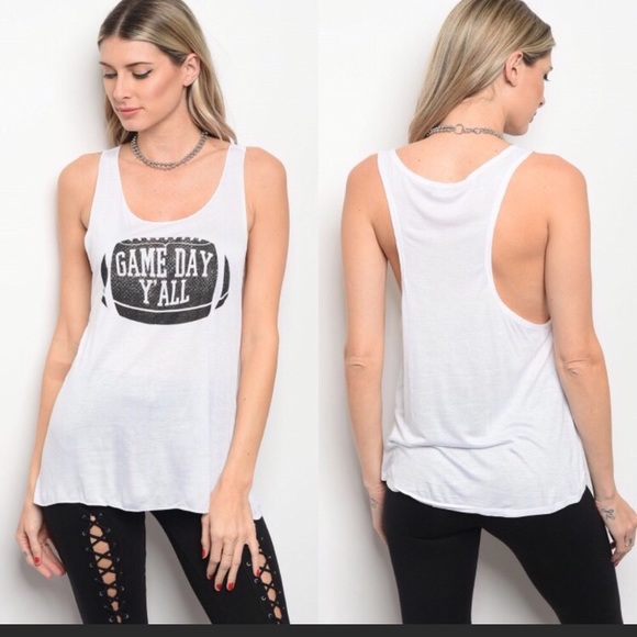 Tops - 🏈 game day tank